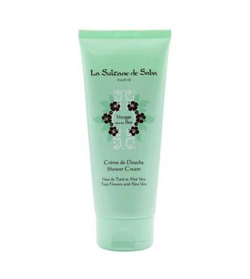 Крем для душу з ароматом тіаре та алое вера La Sultane De Saba Shower Cream Tahiti and Aloe Vera, 200 мл 4001580 фото