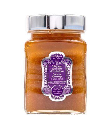 Цукровий скраб для тіла з ароматом мускуса, ладану та ванілі LA SULTANE DE SABA Body Scrub Musk Incense Vanilla, 300 мл 4402448 фото