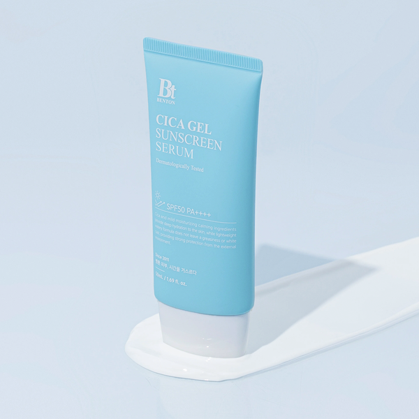 Зволожувальна сонцезахисна крем-сироватка з центелою Benton CICA Gel Sunscreen Serum SPF50/PA++++, 50 мл 3148414 фото