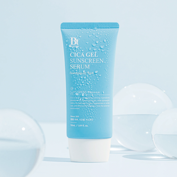 Зволожувальна сонцезахисна крем-сироватка з центелою Benton CICA Gel Sunscreen Serum SPF50/PA++++, 50 мл 3148414 фото
