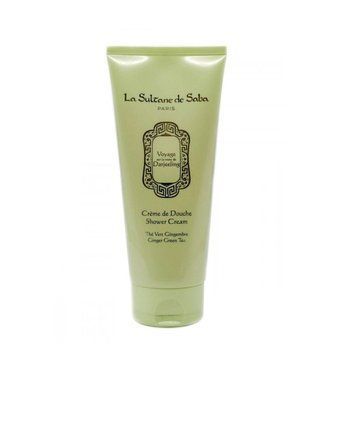 Крем для душу з ароматом зеленого чаю та імбиру LA SULTANE DE SABA Shower Cream Ginger and Green Tea, 200 мл 3536087 фото